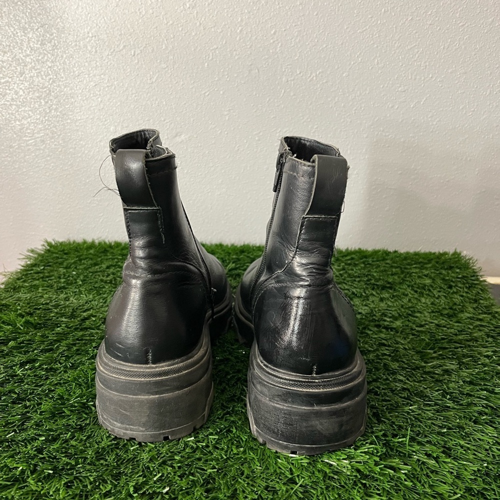 House of Harlow 1960 Black Combat Boots - Picture 2 of 6